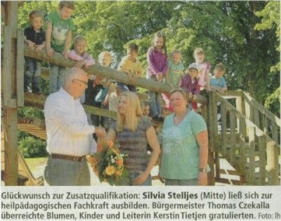Blumen für Zusatzqualifikation - ZZ 07.06.2013